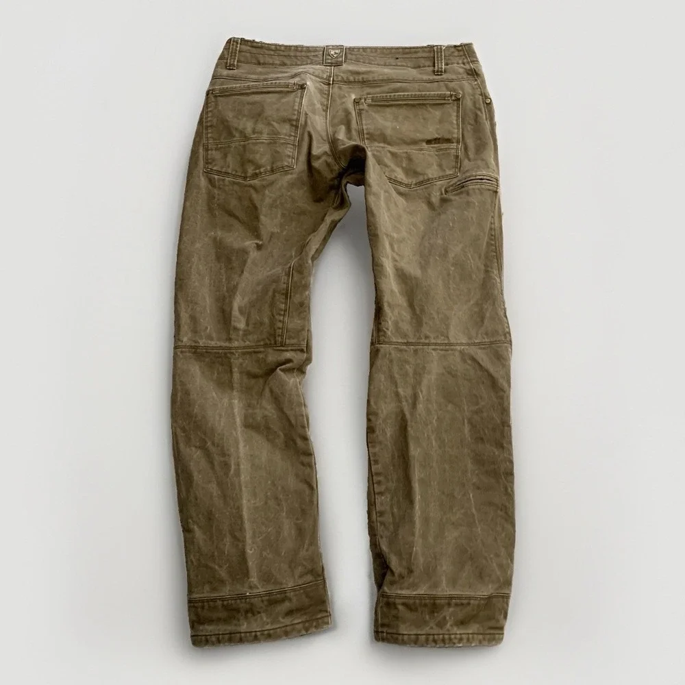 Kuhl Rydr Pants Brown Canvas Style 5016 34 X 32 Actual 31